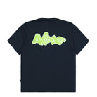 Arte Antwerp Blocks Print T-Shirt Navy T-Shirts AW25-100T Close-up | Overkill