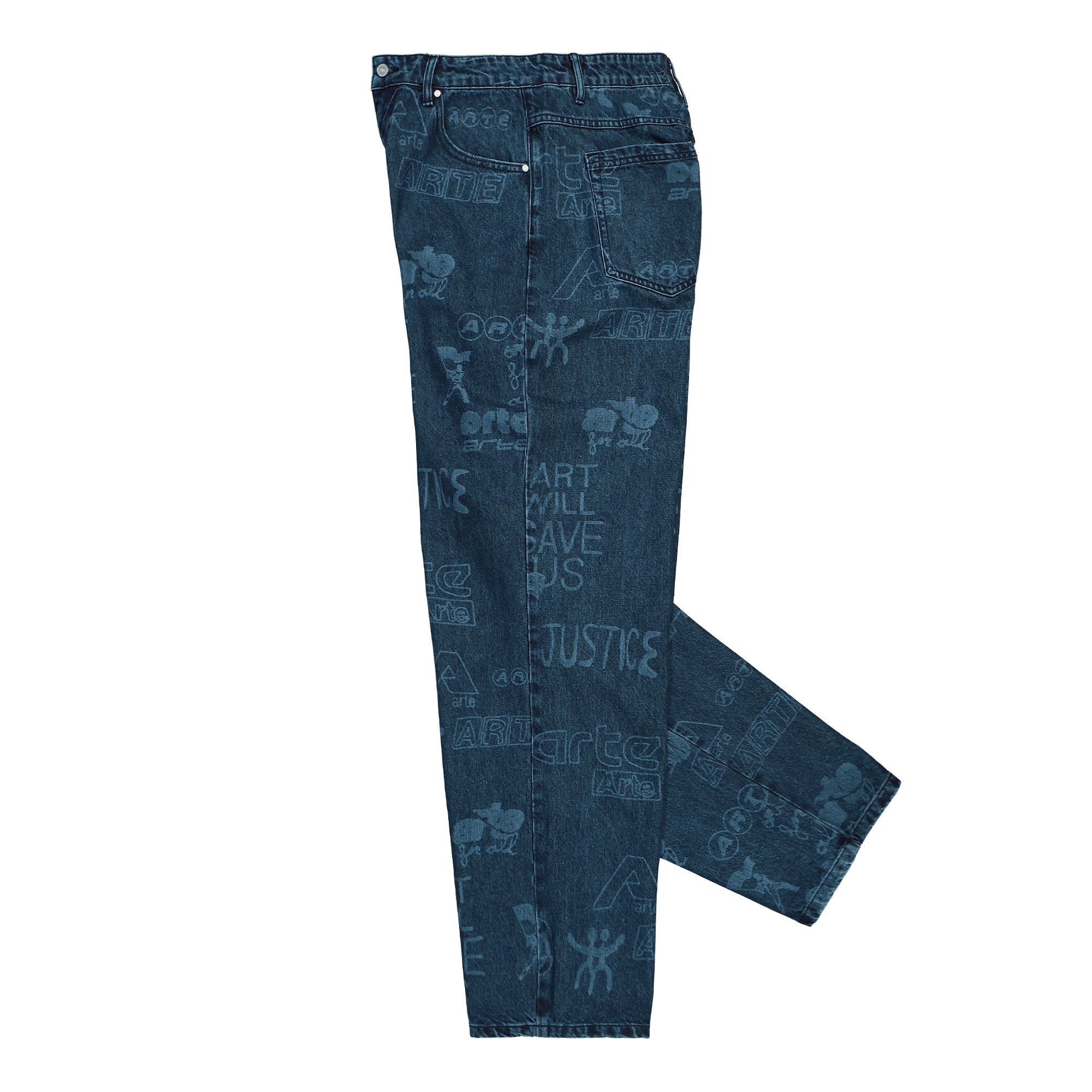 Arte Antwerp Art Saves Pants AW25-145P / Bleach | OVERKILL