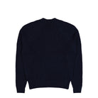 Arte Antwerp Pixel Front Knit Navy Sweatshirts AW25-226K / Navy Close-up | Overkill
