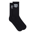 Arte Antwerp Eye Socks Black Socks AW25-237M Close-up | Overkill