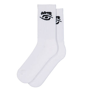 Arte Antwerp Eye Socks White Socks AW25-237M | Overkill