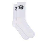 Arte Antwerp Eye Socks White Socks AW25-237M Close-up | Overkill