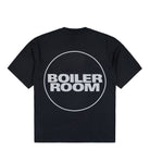 Boiler Room Core Logo T-Shirt 3M Black T-Shirts AW25SS03BLK Close-up | Overkill