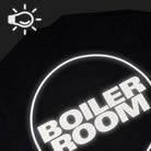 Boiler Room Core Logo T-Shirt 3M Black T-Shirts AW25SS03BLK Detailfoto | Overkill