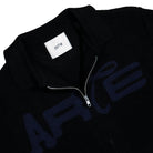 Arte Antwerp Stencil Zip Cardigan Black Cardigan AW26-021K Detailfoto | Overkill
