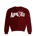 Arte Antwerp Polyform Sunfade Knit Bordeaux Sweatshirts AW26-062K Silhouette | Overkill