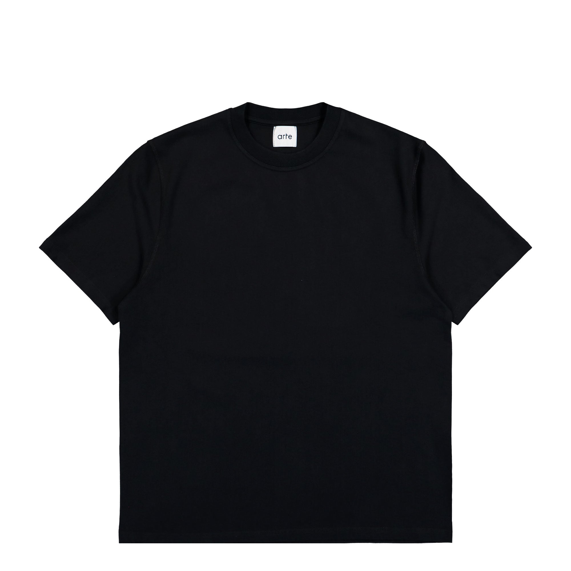 Arte Antwerp Tricolor Serial T-Shirt Black T-Shirt AW26-128T | Overkill
