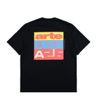 Arte Antwerp Tricolor Serial T-Shirt Black T-Shirt AW26-128T Detailfoto | Overkill
