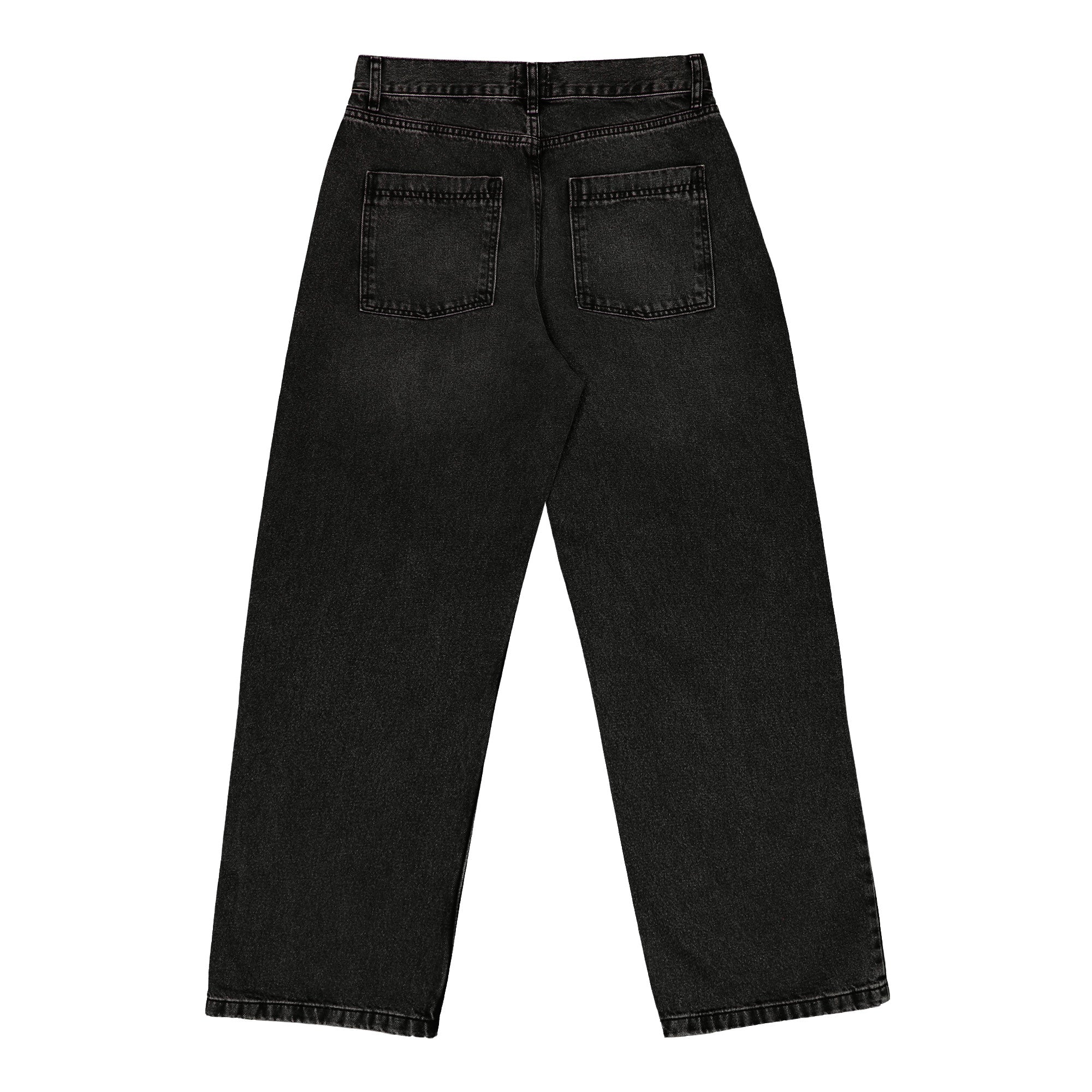 Arte Antwerp Cor Uniform Denim Pants Black Jeans AW26-182P Close-up | Overkill