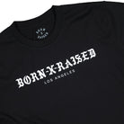 Born x Raised BXR Standard LA S/S Tee Black T-Shirts B0001BXRST-BLK Detailfoto | Overkill