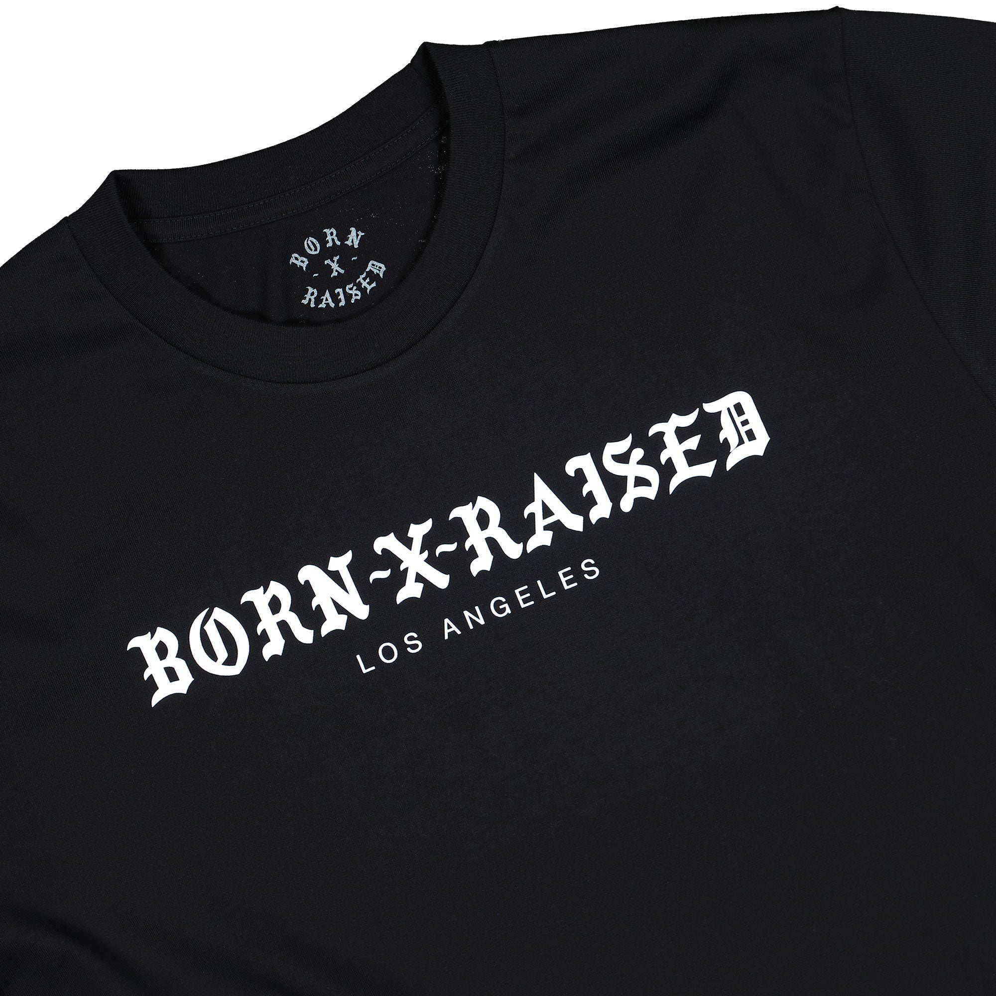 Born x Raised BXR Standard LA S/S Tee Black T-Shirts B0001BXRST-BLK Detailfoto | Overkill
