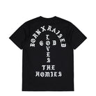 Born x Raised Unconditional Love Tee Black T-Shirts B0001UNCON-BLK Close-up | Overkill