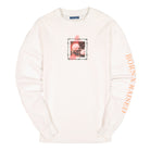 Born X Raised Barbed Wire L/S White Longsleeves B0003BWIR | Overkill
