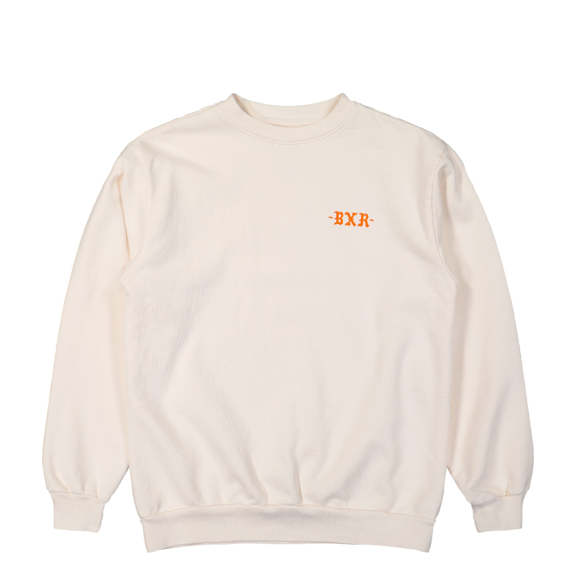 Born x Raised Unconditional Love Crewneck Creme Sweatshirts B0004UNCON-CRM | Overkill