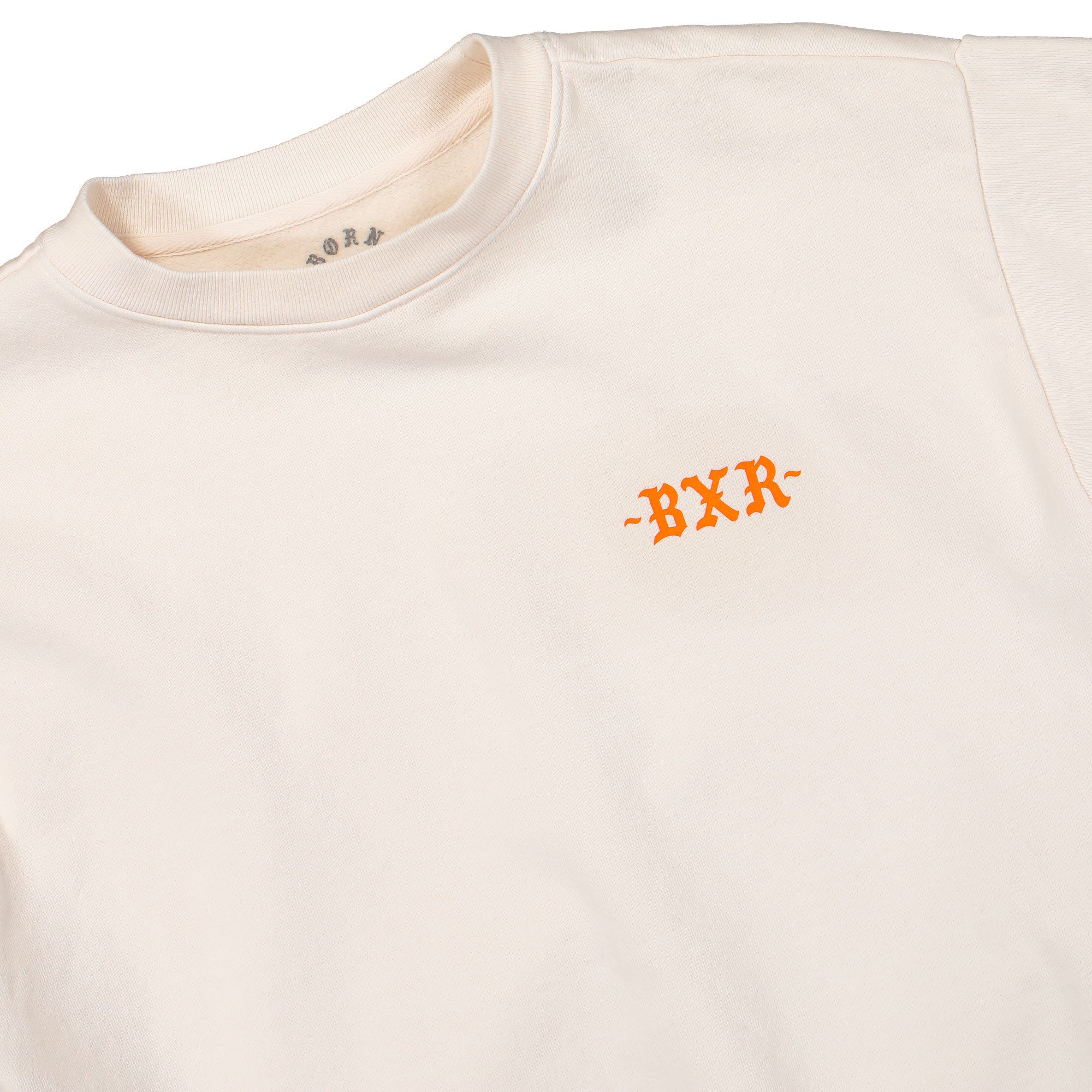 Born x Raised Unconditional Love Crewneck Creme Sweatshirts B0004UNCON-CRM Detailfoto | Overkill