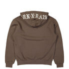 Born x Raised Embroidered Hoodie Walnut W / Cream Hoodies B0005EMBR2-WLCR Close-up | Overkill