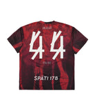 44 Label Group Soccer Jersey Red Overkill Allover T-Shirts Material | Overkill