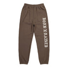 Born x Raised Embroidered Sweatpants Brown Sweat & Track Pants B2004EMBR2-WLCR | Overkill
