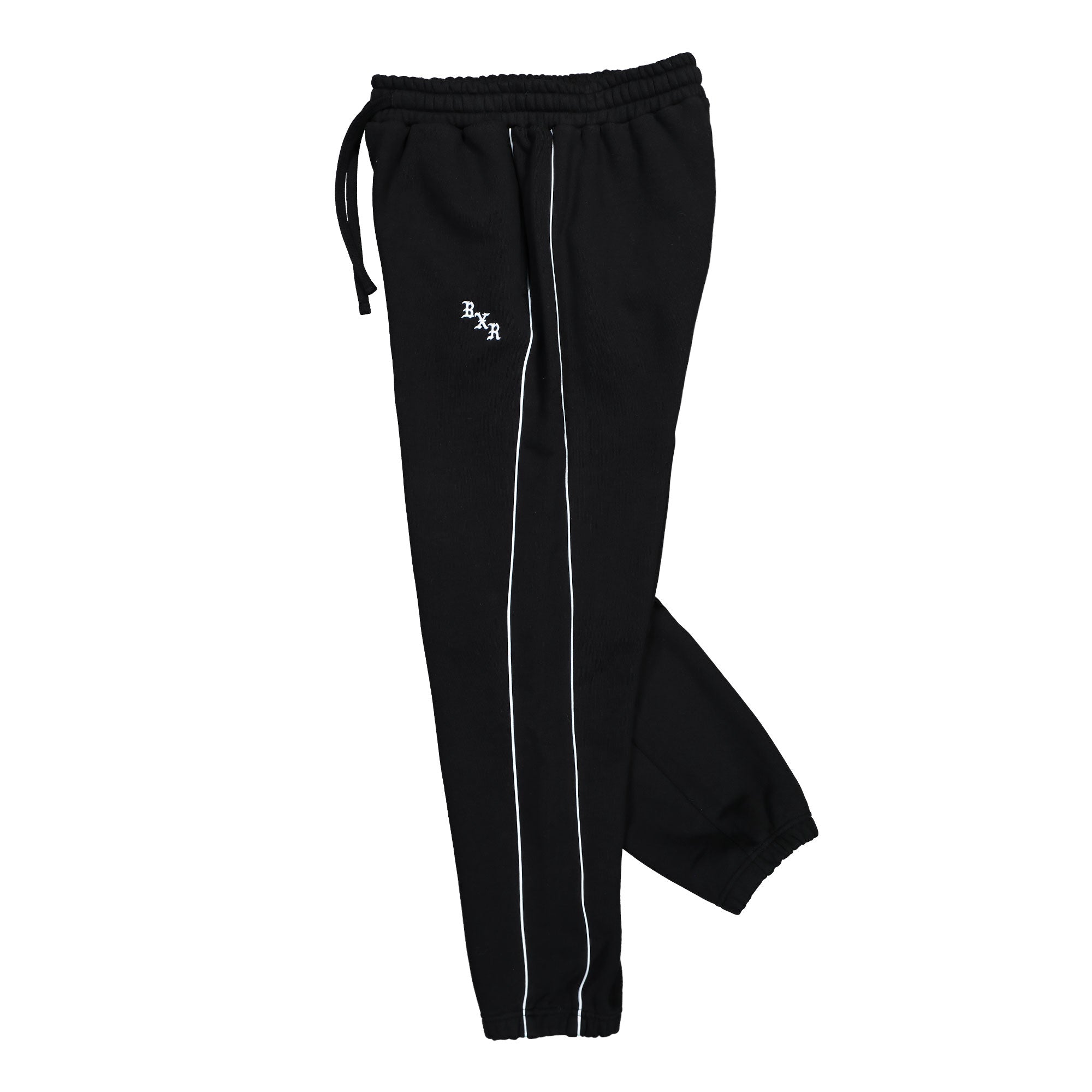 Born x Raised BXR Piped Sweatpants Black Sweat & Track Pants B2004PIPED-BLK Detailfoto | Overkill