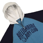 Billionaire Boys Club Arch Logo Zip Hoodie Blue Hoodies Close-up | Overkill