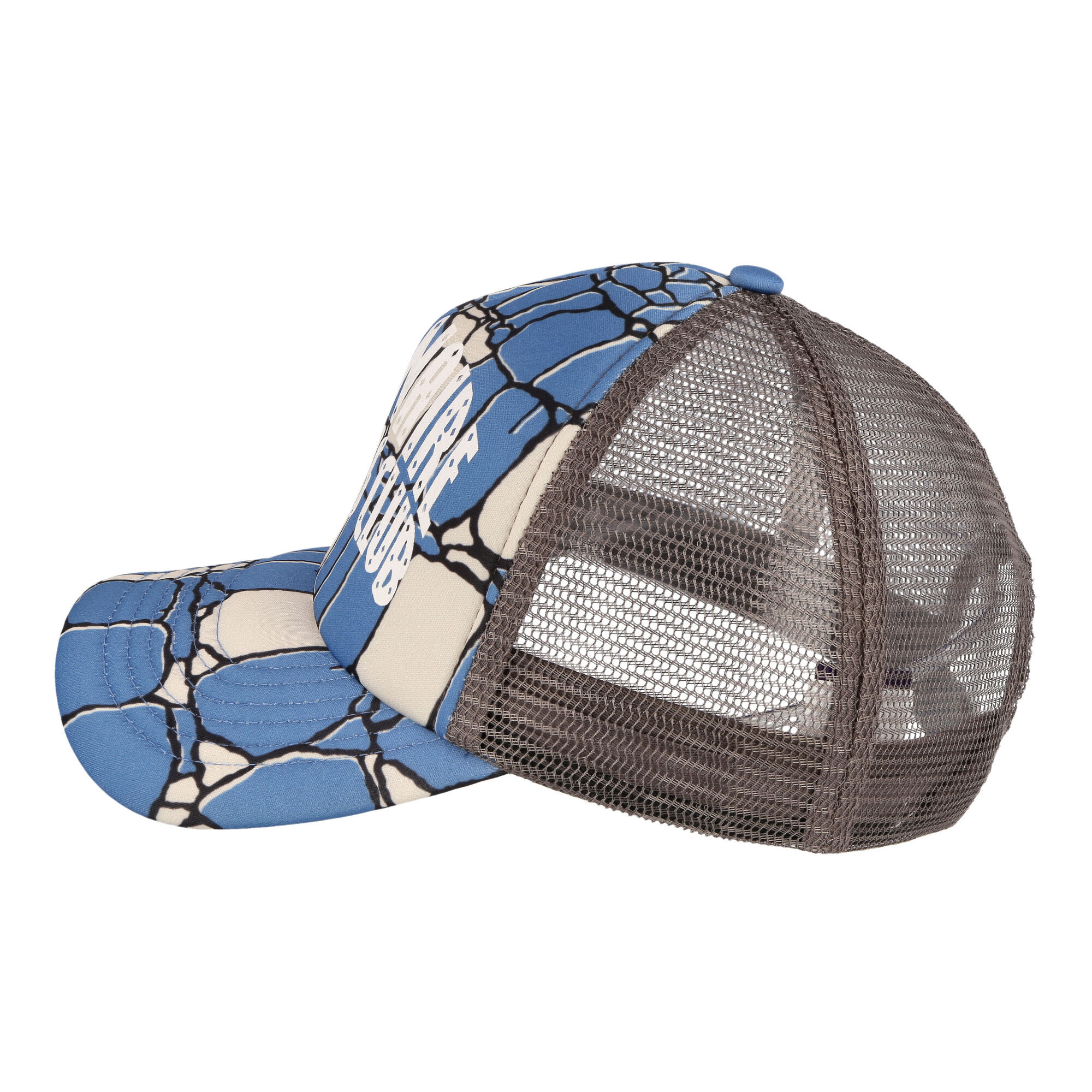 Billionaire Boys Club Gator Camo Trucker Cap Blue Caps  Material | Overkill