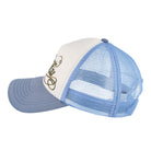 Billionaire Boys Club Calligraphy Logo Trucker Cap Blue Caps  Material | Overkill