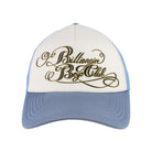 Billionaire Boys Club Calligraphy Logo Trucker Cap Blue Caps Detailfoto | Overkill