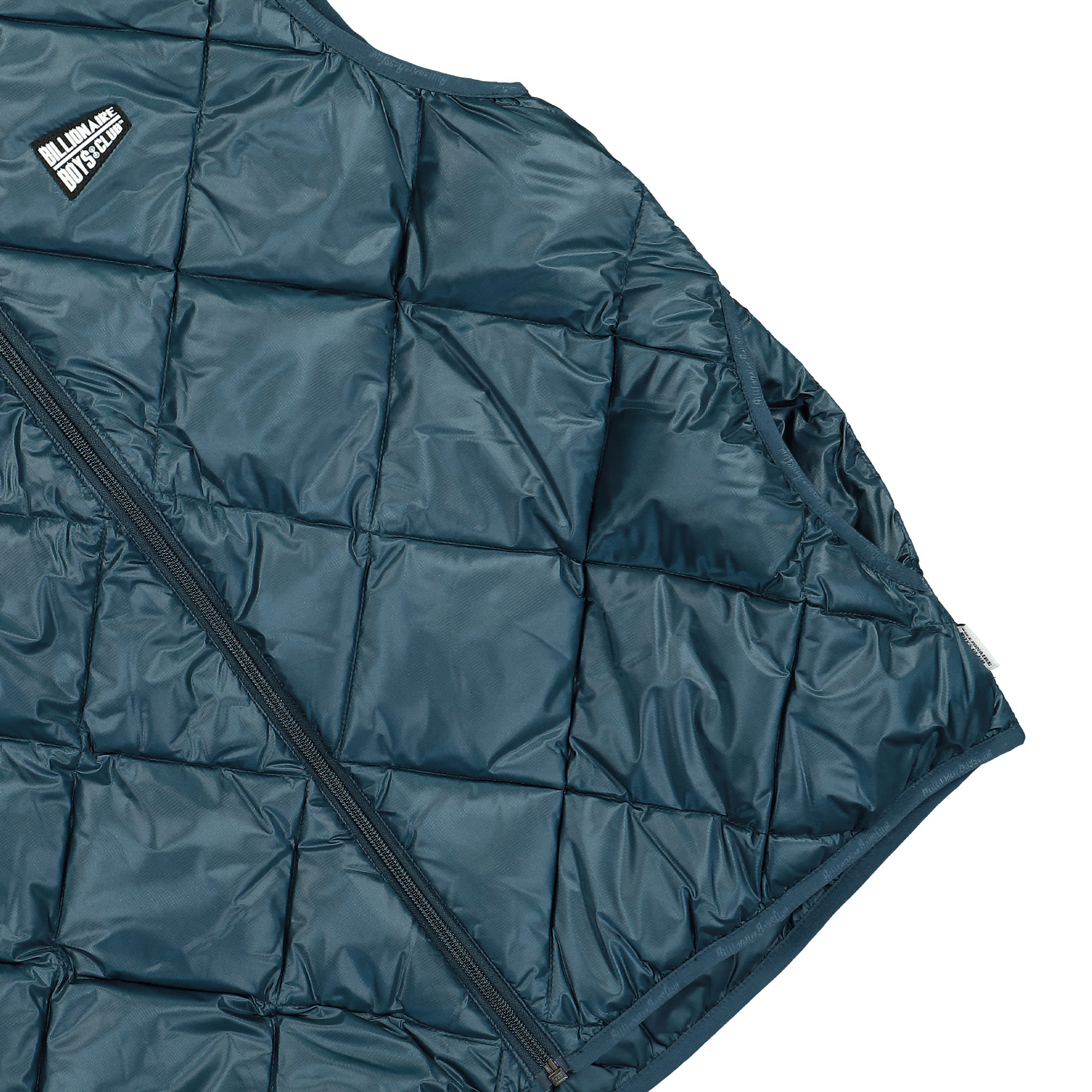 Billionaire Boys Club Quilted Lightweight Down Vest B23405 / Teal
