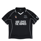 Born x Raised God Loves The Homies Jersey Black T-Shirts B4033GLHJ-BLK | Overkill