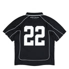 Born x Raised God Loves The Homies Jersey Black T-Shirts B4033GLHJ-BLK Close-up | Overkill