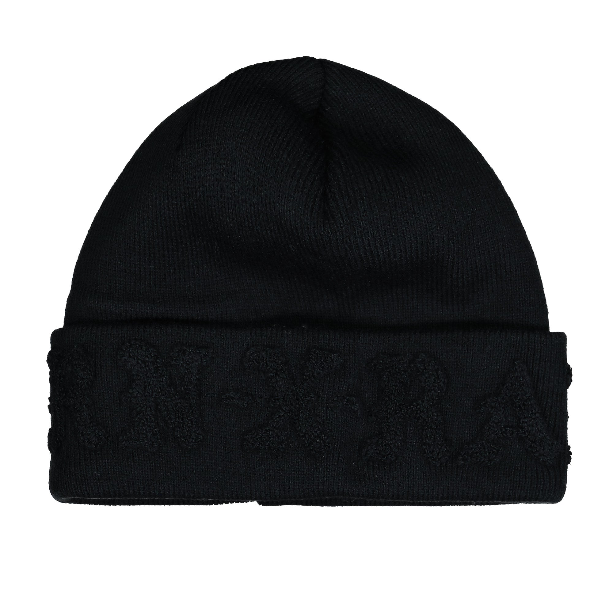 Born x Raised BXR Tonal Knit Beanie B5001BXRTL-BLK | OVERKILL