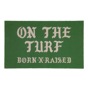 Born x Raised On The Turf Doormat Green W / White Other Home Accessories B9061OTTDM-GRWH | Overkill