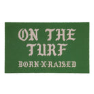 Born x Raised On The Turf Doormat Green W / White Other Home Accessories B9061OTTDM-GRWH | Overkill