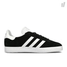 adidas Gazelle Core Black / White / Gold Metallic Sneakers  Silhouette | Overkill
