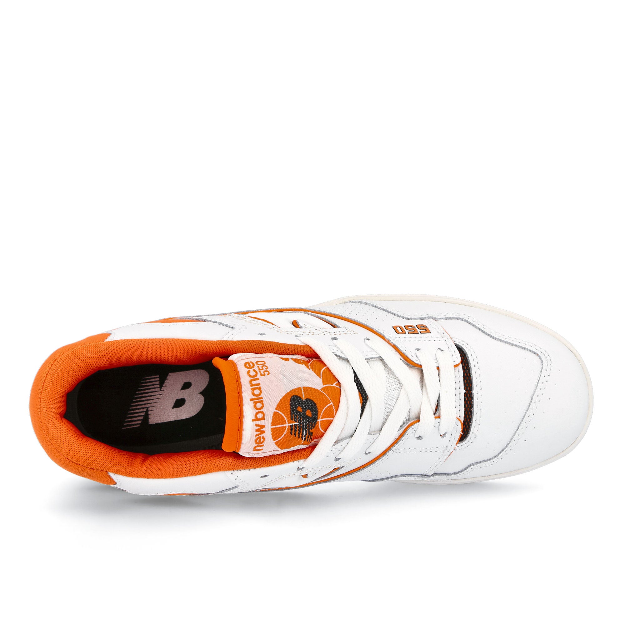 New Balance BB550HG1 "Syracuse" White / Orange Overkill Archive BB550HG1 Detailfoto | Overkill