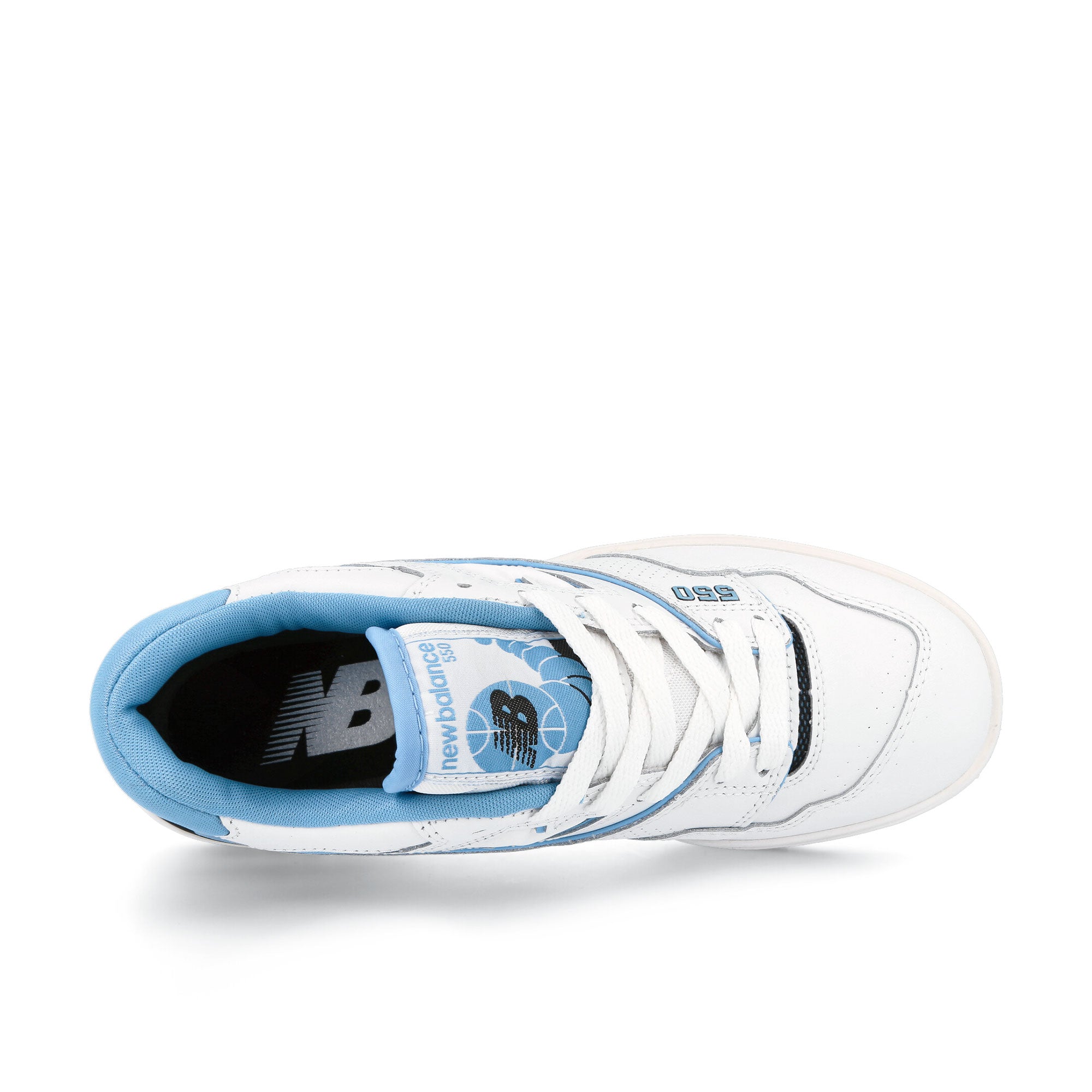 New Balance BB550HL1 "UNC" White / Pastel Blue Overkill Archive BB550HL1 Detailfoto | Overkill
