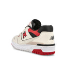 New Balance BB550VTB Sea Salt-True Red Sneakers  Material | Overkill