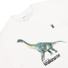 Beinghunted The Walking Club Dino T-Shirt White T-Shirts Close-up | Overkill