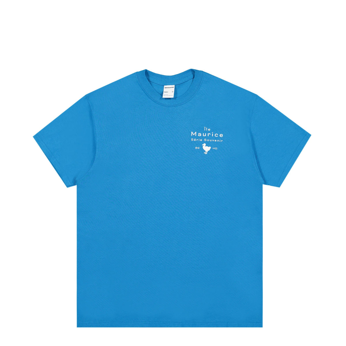 Beinghunted Île Maurice Bureau de Poste T-Shirt BGHD-T-0087 / Blue ...
