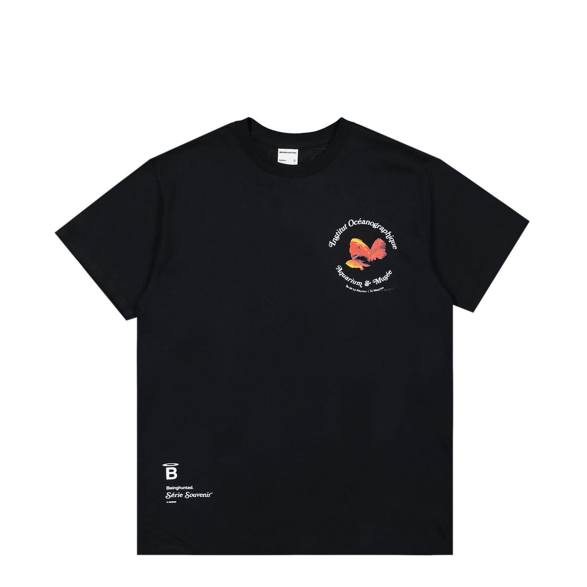 Beinghunted Maurice Aquarium T-Shirt BGHD-T-0088 / Black | OVERKILL