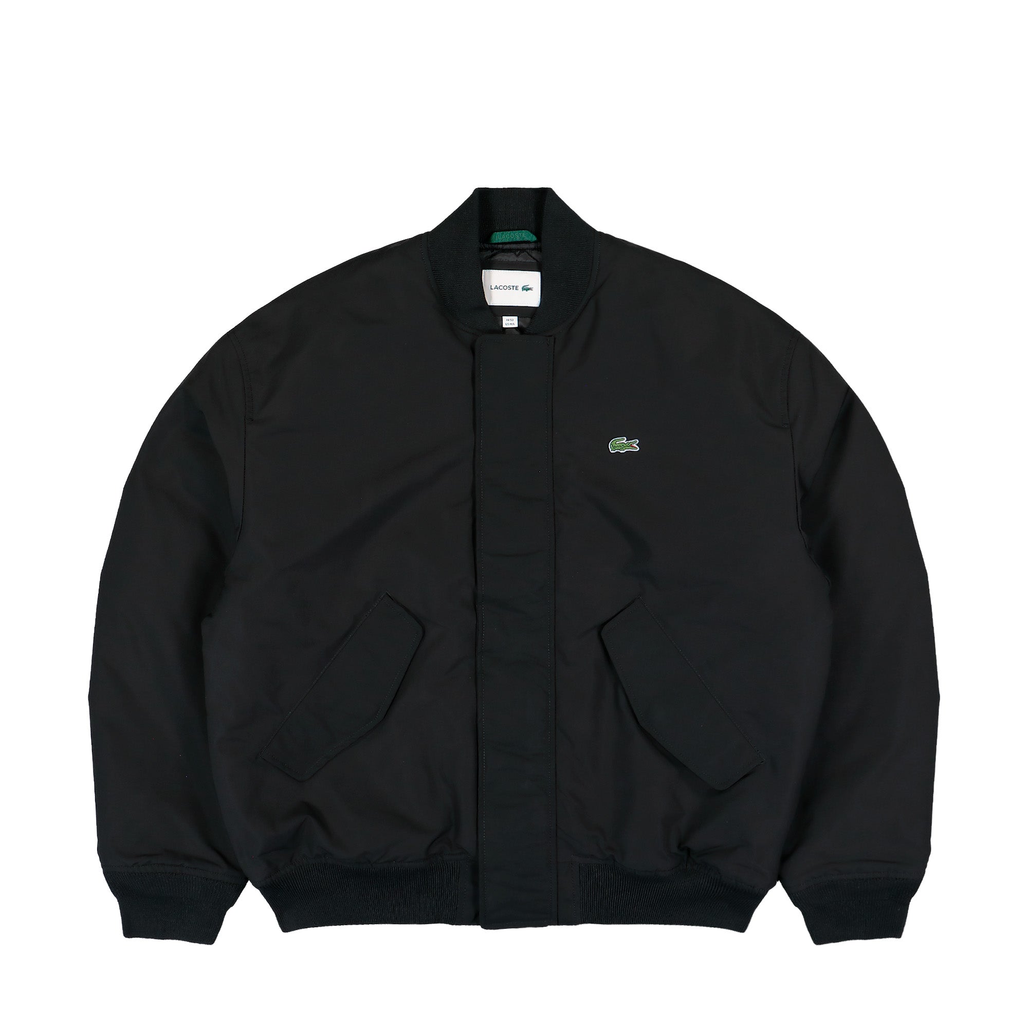 Lacoste Bomber Jacket Made Of Water-Repellent Taffeta Black Bomber Jacket BH1204-00 031 | Overkill

