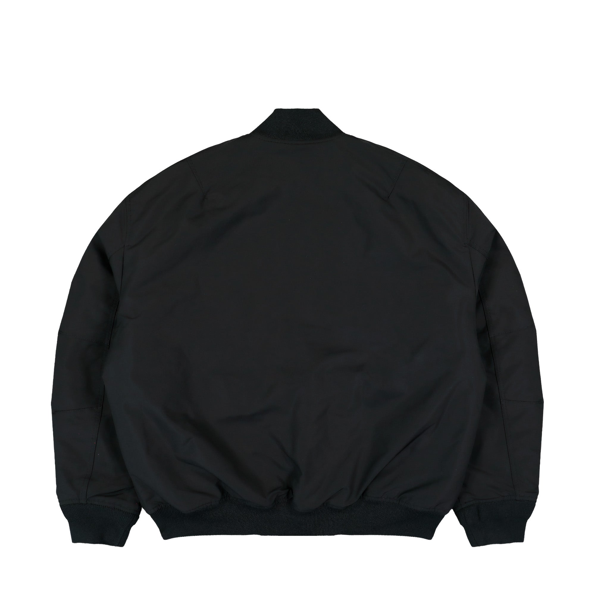 Lacoste Bomber Jacket Made Of Water-Repellent Taffeta Black Bomber Jacket BH1204-00 031 Close-up | Overkill
