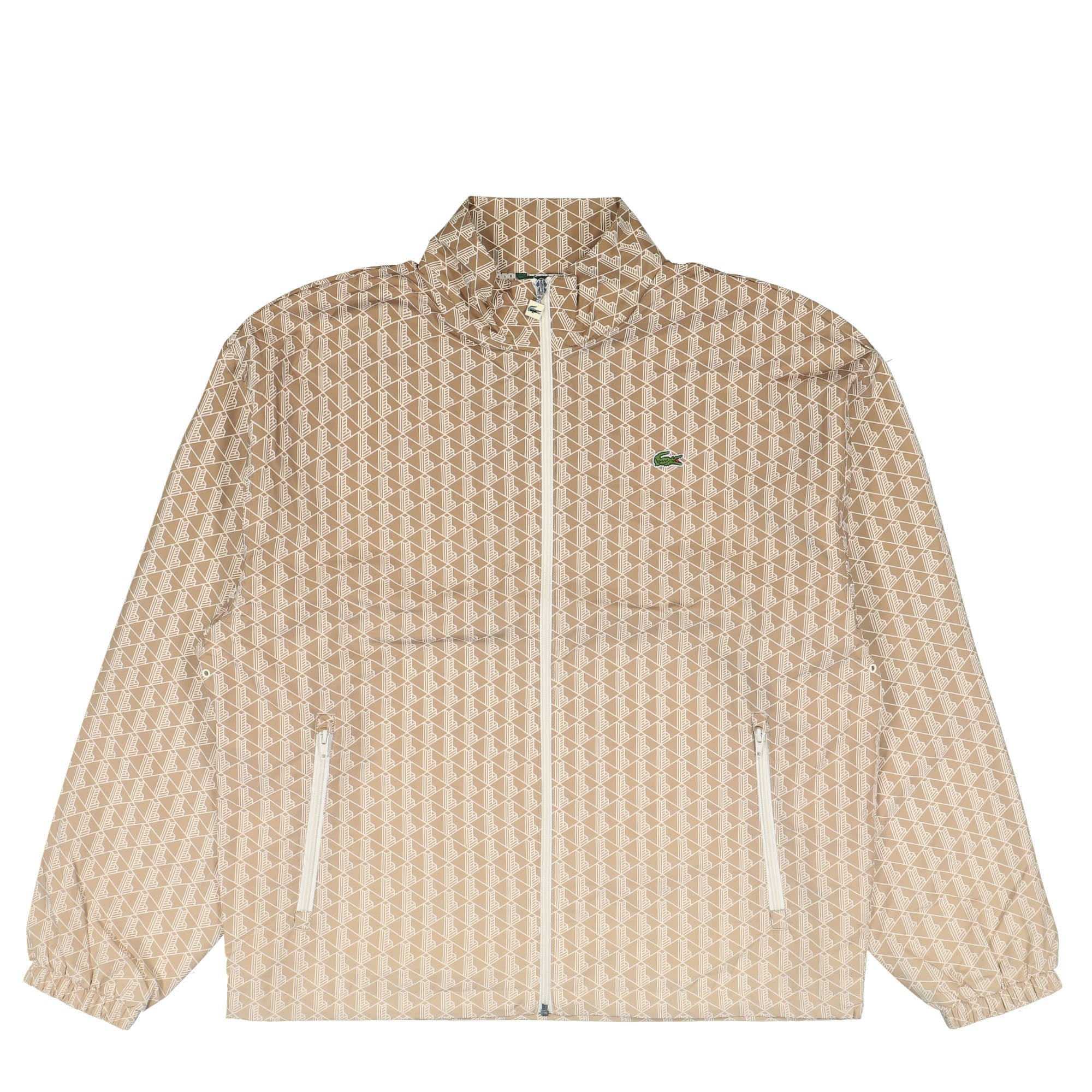 Lacoste Paris Monogram Blouson Cookie / Sawdust Track Jackets BH1638-00 KWI | Overkill