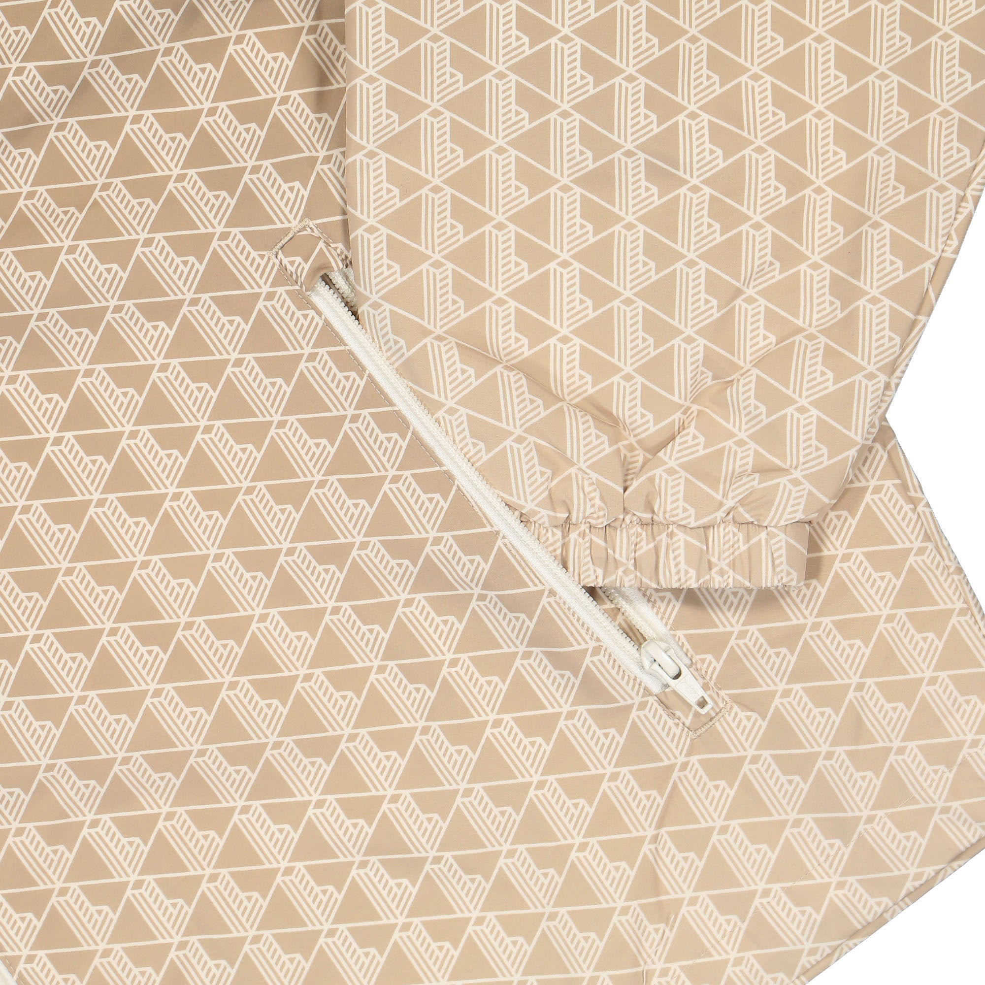 Lacoste Paris Monogram Blouson Cookie / Sawdust Track Jackets Detailfoto | Overkill
