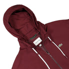 Lacoste Water Resistant Sportsuit Jacket Bordeaux Track Jackets Close-up | Overkill