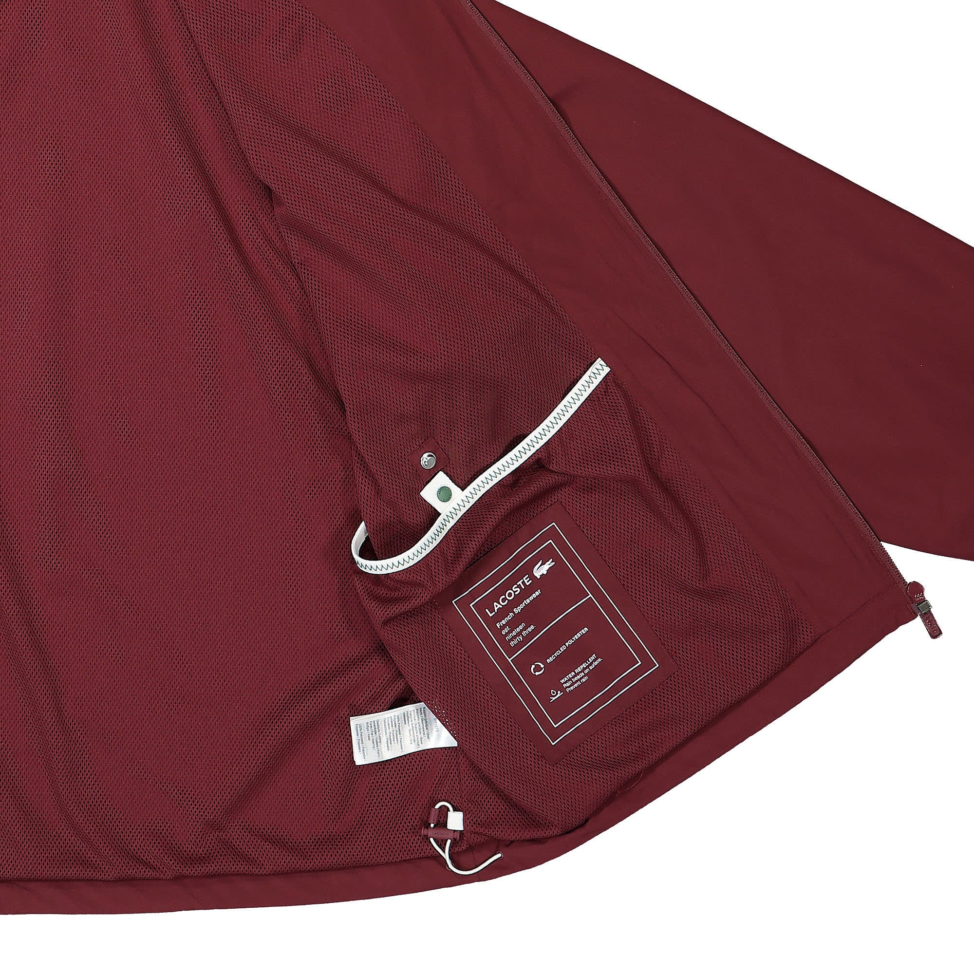 Lacoste Water Resistant Sportsuit Jacket BH1679-00 IXZ | OVERKILL