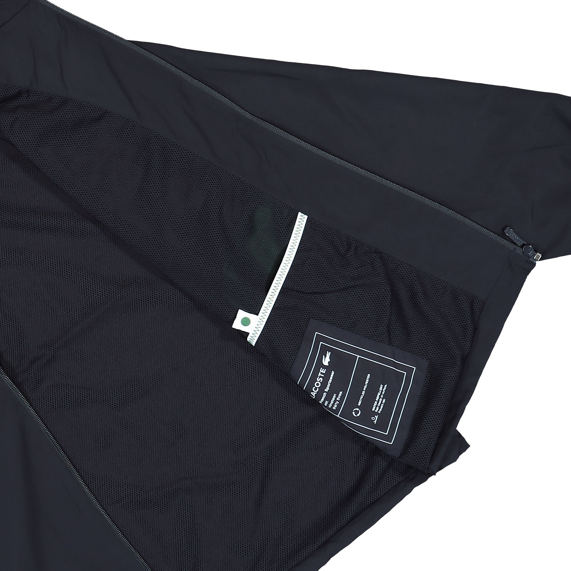 Lacoste Water-Resistant Sportsuit Jacket Bleu Marine Jackets Detail view 1 | Overkill