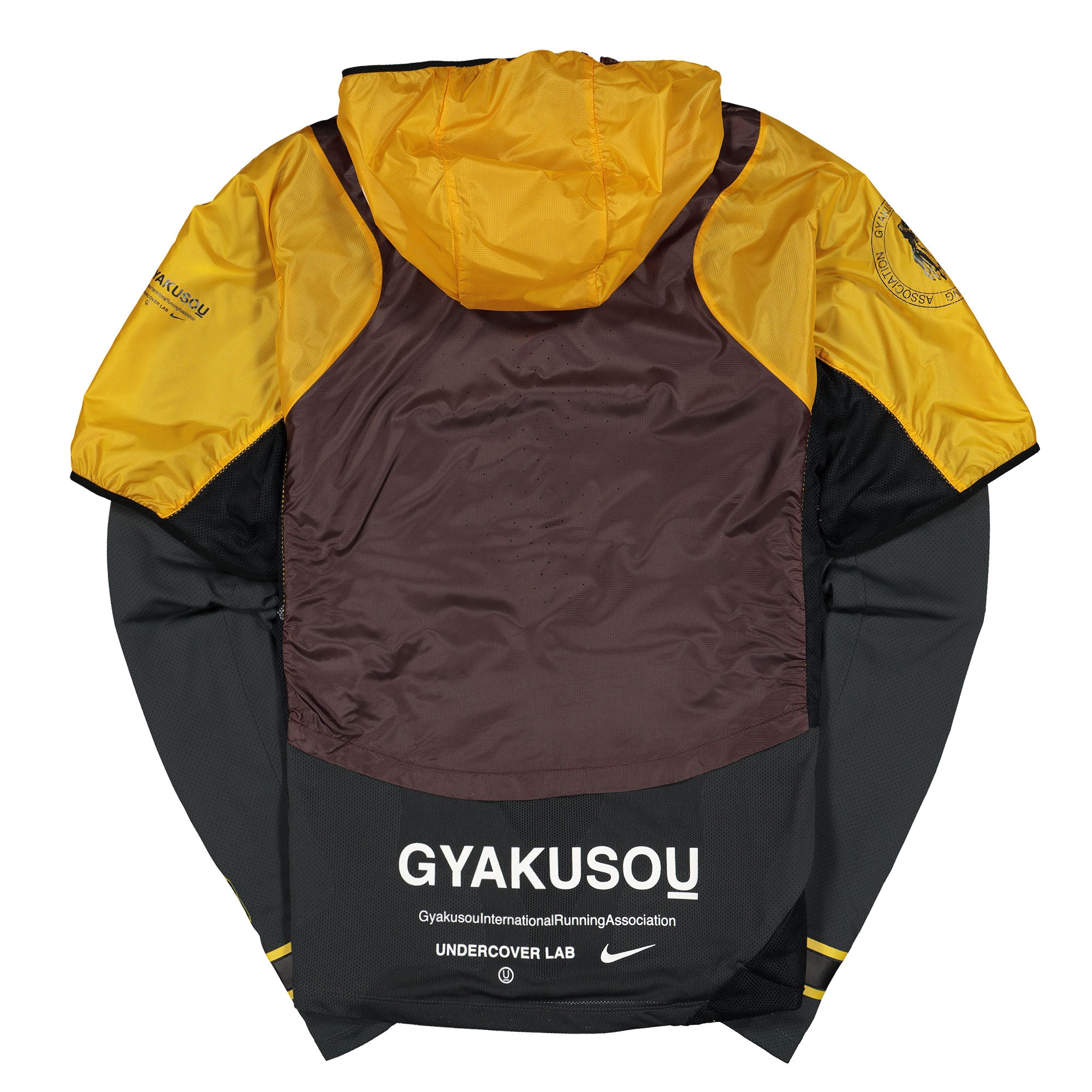 Nike Gyakusou Transform Jacket Gold Dart / Deep Burgundy / Pale Ivory Jackets Material | Overkill