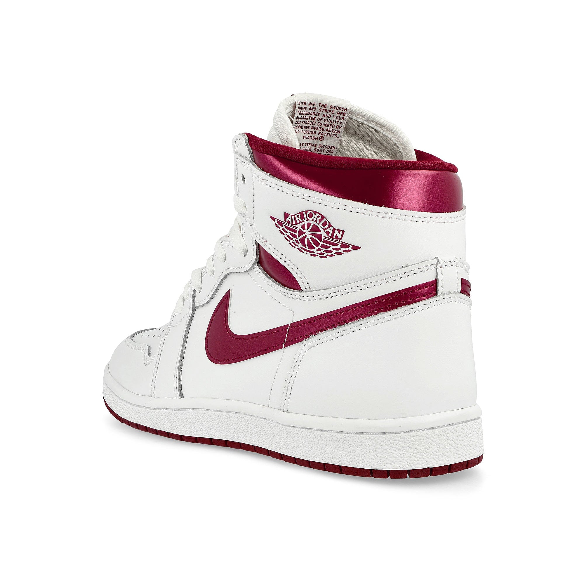 Jordan Air Jordan 1 High 85 White / Team Red - White High Top Sneakers  Material | Overkill