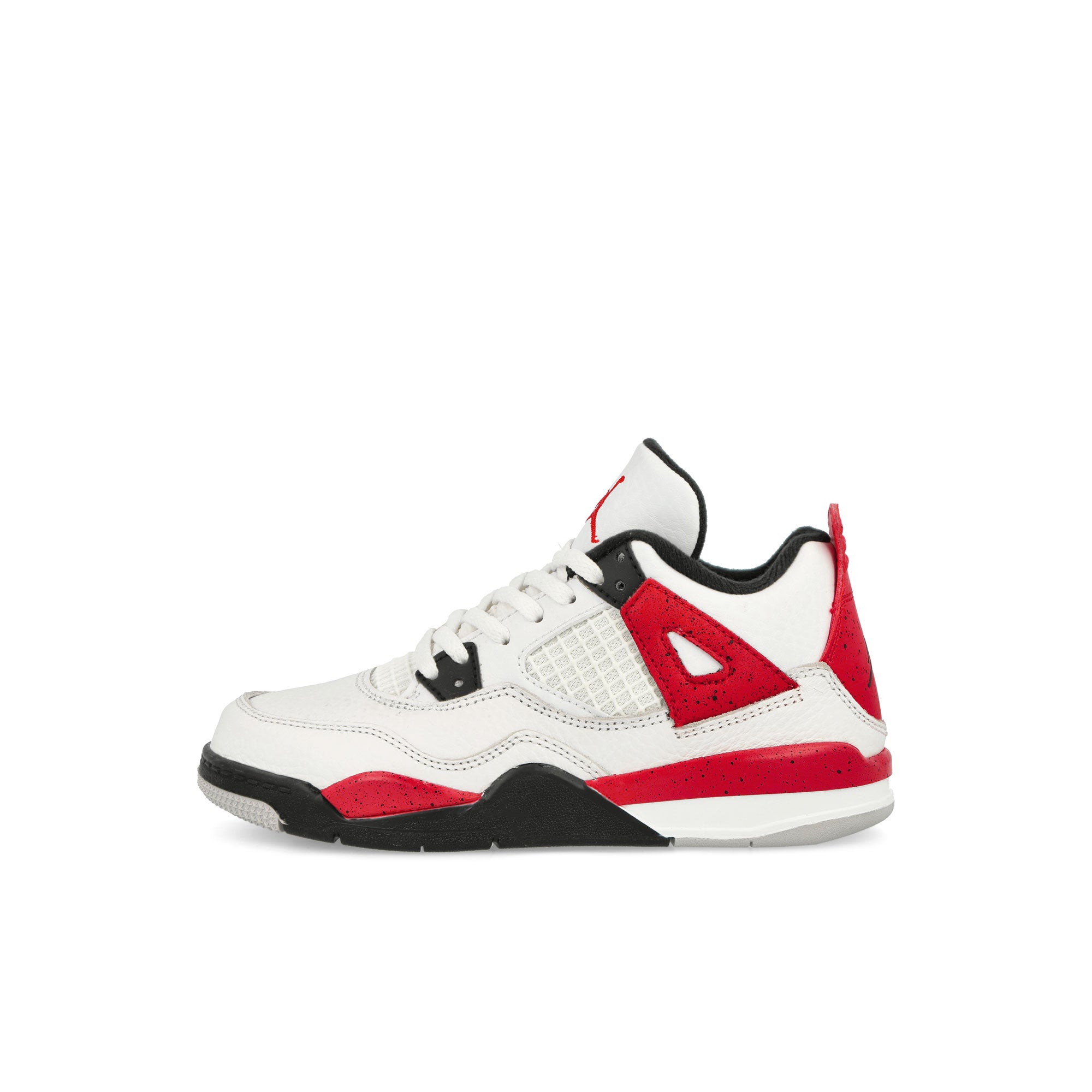 Jordan Air Jordan 4 Retro PS White-Fire Red - Black - Neutral Grey High Top Sneakers BQ7669 161 | Overkill